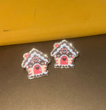 Ginger Bread House Studs