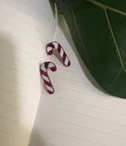 Candy Cane Studs