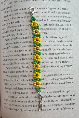 CHILDREN’S SIZE SUNFLOWER BRACELET