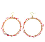 Heart Breaker Goddess Hoops